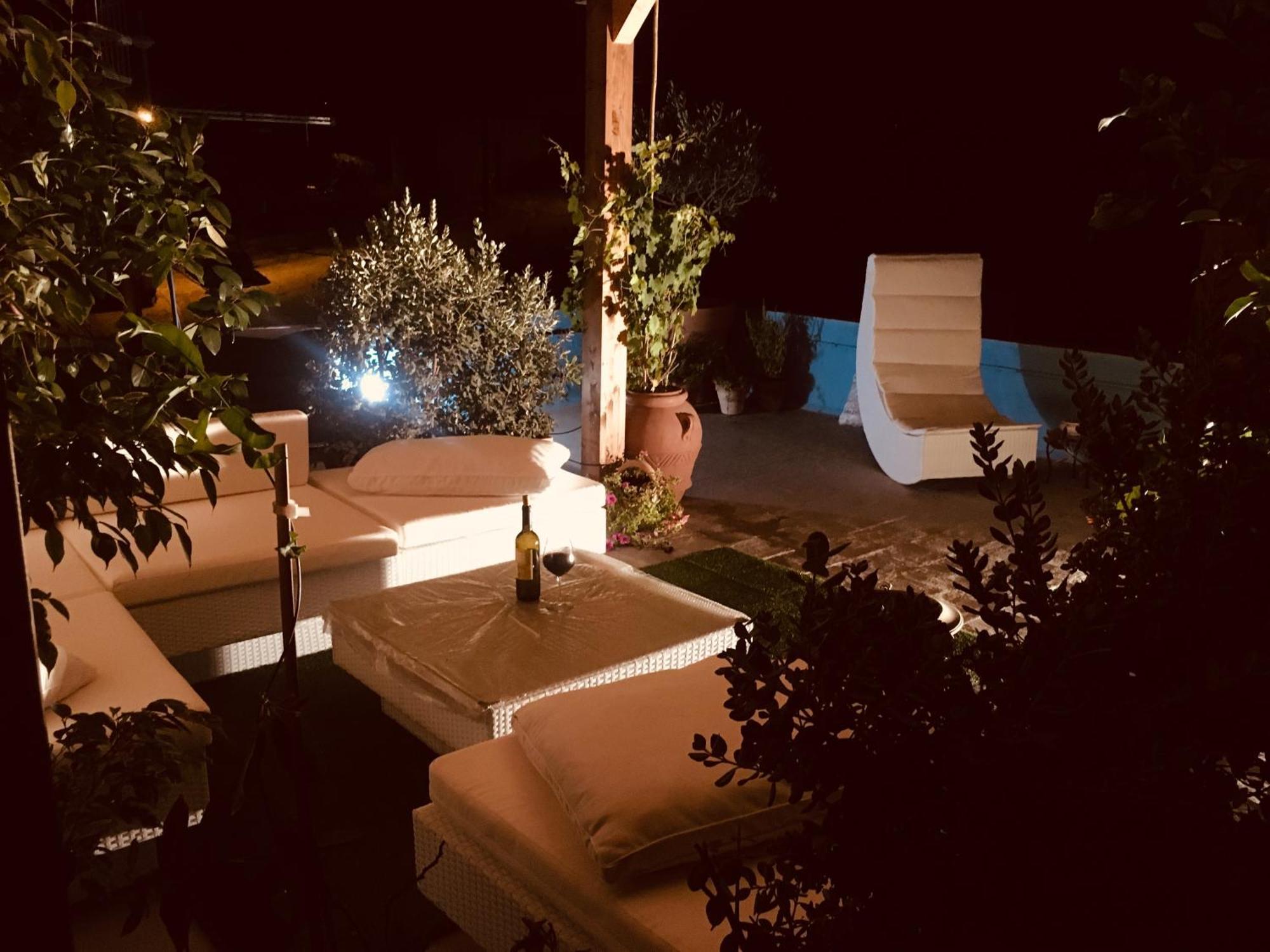 Terrazzo Esclusivo Con Zona Solarium Da 200 Mq Apartman Valderice Kültér fotó